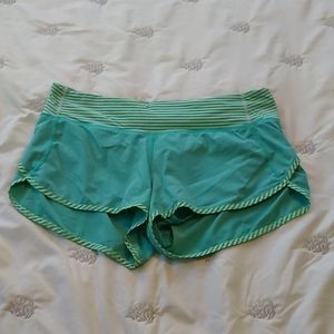 Lululemon running shorts size 8